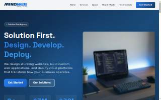Mind Web Solutions website