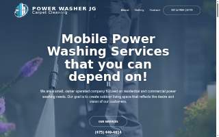 Power Washer JG Com of Bridgeport website