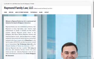Raymond Family Law, LLC website