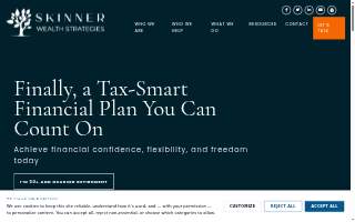 Skinner Wealth Strategies of Bridgeport website