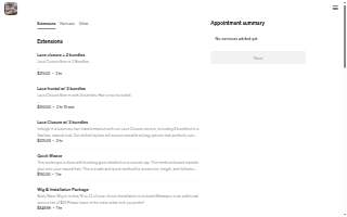 The Posh Beauty Bar website