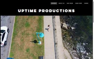 Uptime Productions website