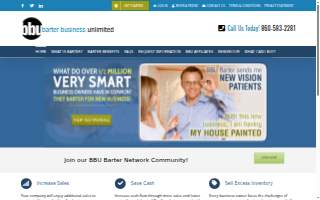 Barter Business Unlimited website