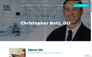 Christopher Betz, D.O. website