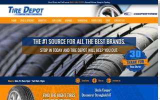 Tire Depot LLC website