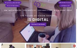 4D Vision Gym website