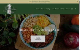 Blender Bar website