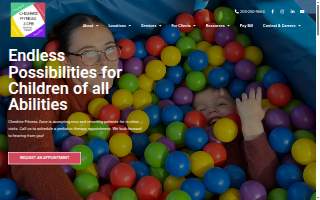 Cheshire Fitness Zone – Pediatric Therapy Clinic website