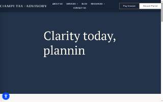 Ciampi Tax & Financial Services LLC of Cheshire website