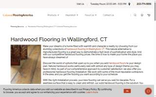 Colonial Flooring America of Cheshire website