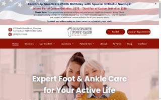 Complete Foot Care website