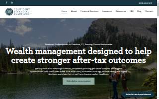 Confident Financial Solutions, LLC – Financial Advisors in Cheshire website