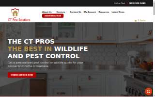 CT Pest Solutions website