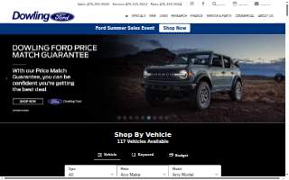 Dowling Ford, Inc. website