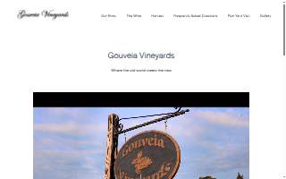 Gouveia Vineyards of Cheshire website