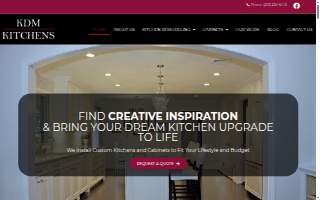 KDM Kitchens LLC website