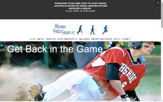 Mrowka Physical Therapy website