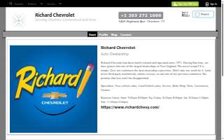 Richard Chevrolet, INC. website