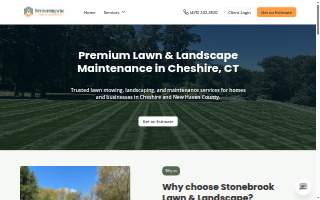 Stonebrook Lawn & Landscape LLC website