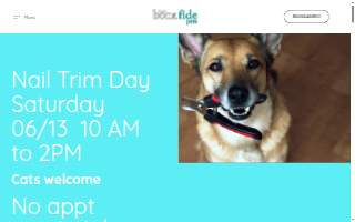 Bonafide Pets and Grooming website
