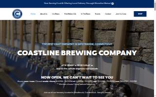 Coastline Brewing Company & Pizzeria website