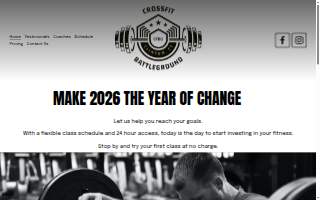 CrossFit Battleground website