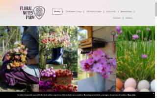 Floral Notes Farm website