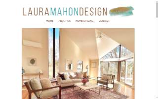 Laura Mahon Design & Home Staging of Clinton website