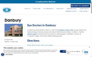 Connecticut Eye Consultants, P.C. of Danbury website