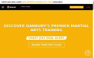 Connecticut Martial Arts of Danbury website