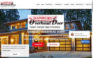 Danbury Overhead Door, Inc. website