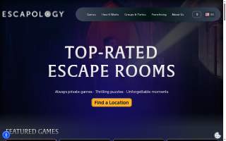 Escapology Escape Rooms Plantation website