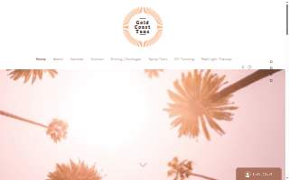 Gold Coast Tans website