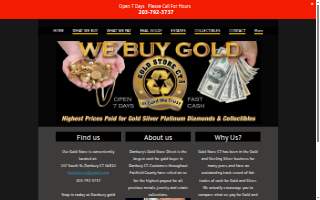 Gold Store CT, Gold Buyers Danbury website