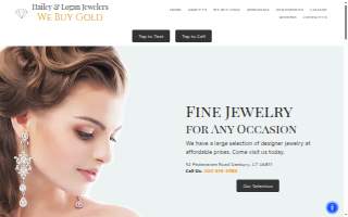 Hailey & Logan Jewelers website