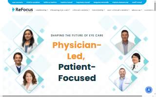 ReFocus Eye Health website