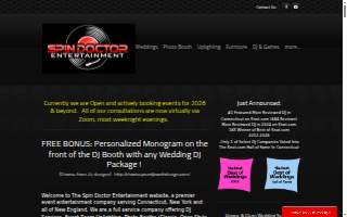 Spin Doctor Entertainment of Danbury website