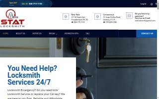 STAT Locksmith of Danbury website