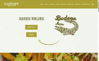 Bodega Taco Bar website