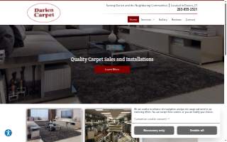 Darien Carpet website