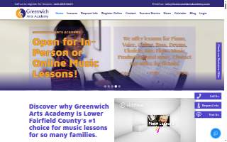 Greenwich Arts Academy of Darien website