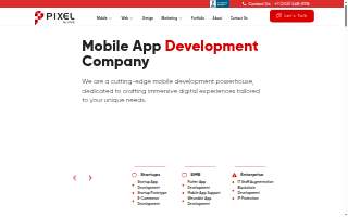 Pixel Glume website