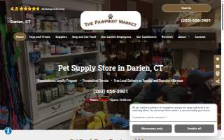 The Pawprint Market website