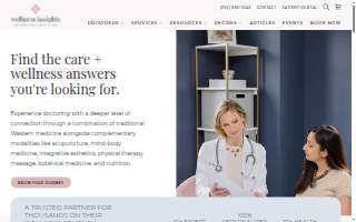 Wellness Insights website