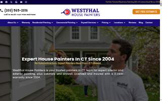Westfhal House Painters – Interior & Exterior Experts of Darien website