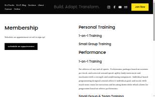 B.A.T. Performance website