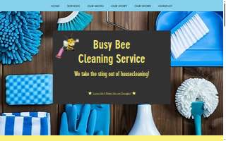 Busy Bee Cleaning of Milford CT website