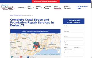 Connecticut Basement Systems of Derby website