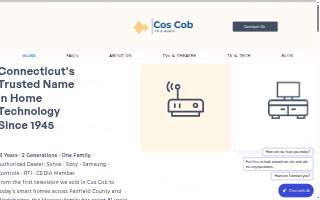 Cos Cob TV & Audio website