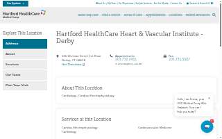 Hartford HealthCare Heart & Vascular Institute website